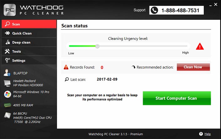 WatchDog PC Cleaner